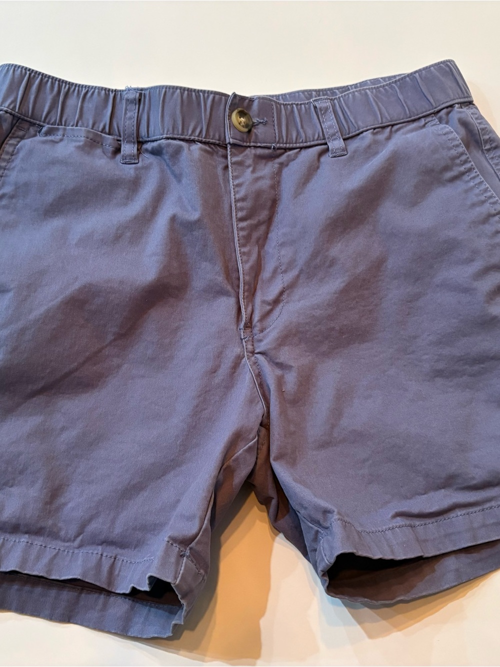 Men's Maamgic Casual chino Shorts - Slate Blue, 5.5” inseam, flat front